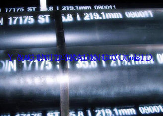 प्रेसिजन सीमलेस स्टील ट्यूबिंग / कार्बन स्टील सीमलेस ट्यूब DIN 17175 St35.8 St45.8