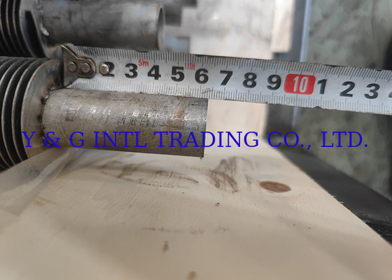 गोल पंखदार ट्यूब स्टेनलेस स्टील बेवेल्ड एंड 12.7 मिमी/15.88 मिमी
