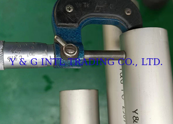 Wisent076 ASTM B338 गोल मिश्र धातु ट्यूबिंग टाइटेनियम पॉलिश सतह के साथ